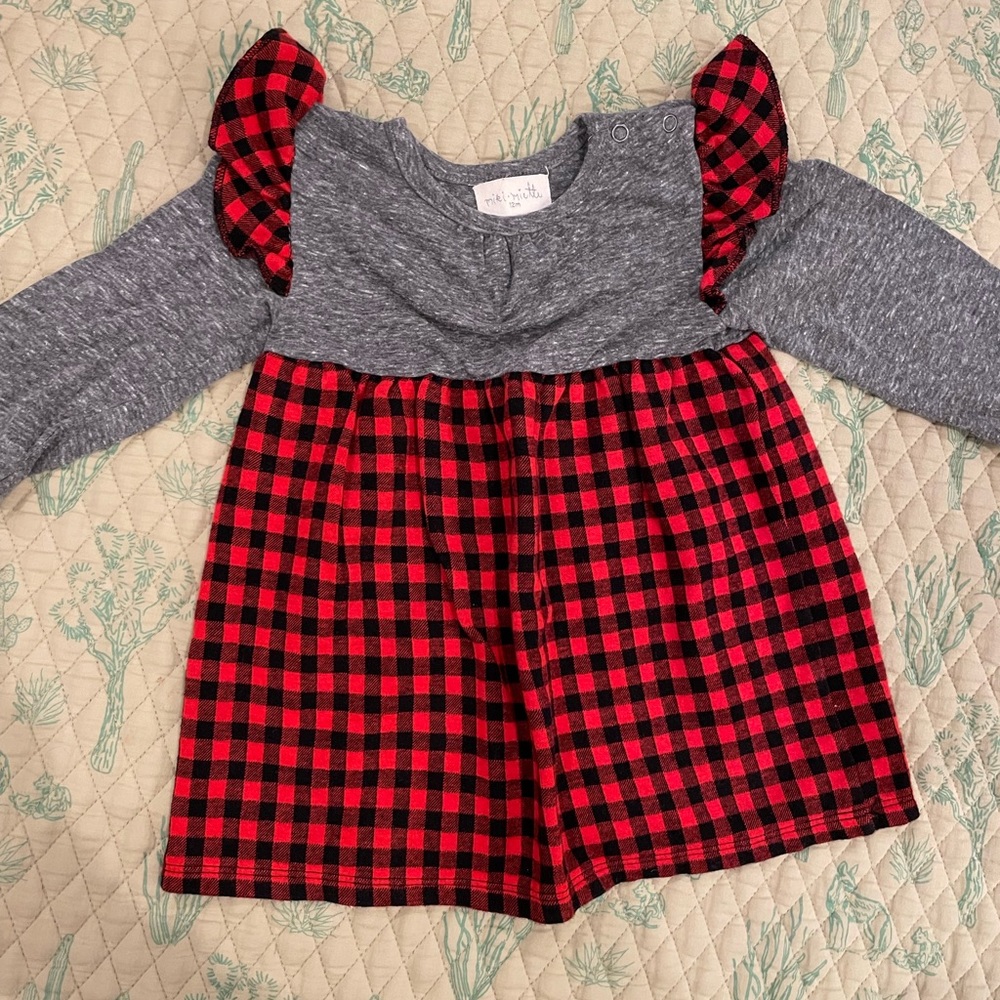 Miki Miette Winter Holiday Dress Size 9-12M